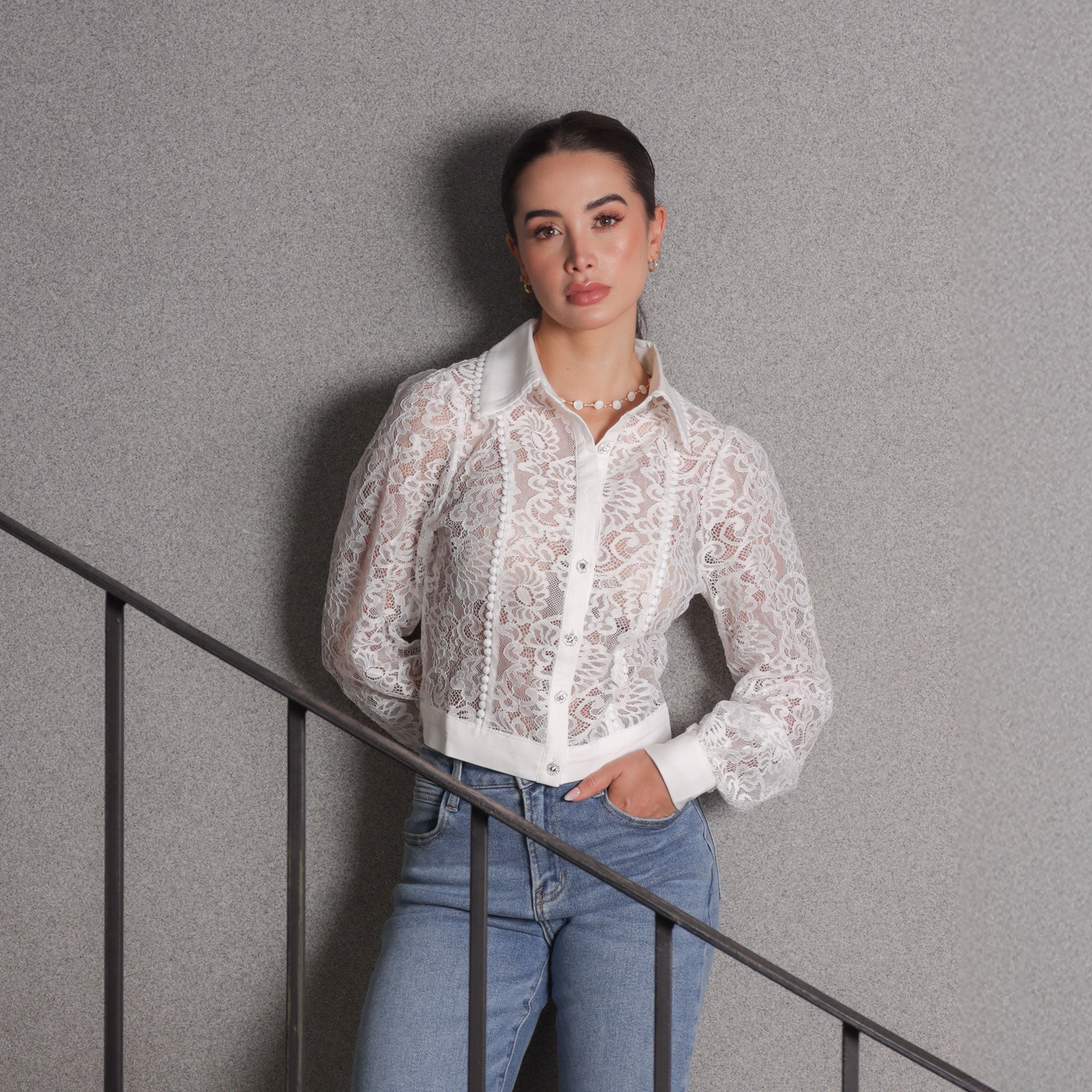 BLUSA LONG SLEEVE CELINE