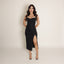VESTIDO MIDI NEGRO