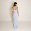 VESTIDO MAXI AZUL CLAUDIE